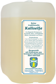 Kaliseife läusefrei 10 Liter Kanister